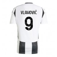 Maglia Calcio Juventus Dusan Vlahovic #9 Prima Divisa 2024-25 Manica Corta